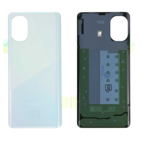 Original Rear Window Samsung Galaxy A41 White No Lens Contour Grade A - Premium Replacement Part