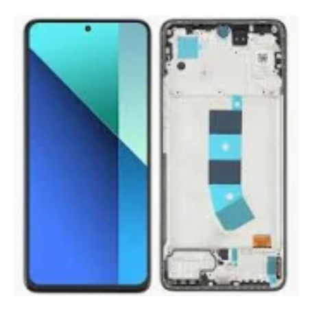 Ecran Complet Xiaomi Redmi Note 13 4G Blue + Châssis Service Pack - High-Quality Replacement Screen