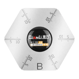 Qianli Hexagon Flexible Stainless Steel Opening Tool - Precision Repair for Mobile Devices