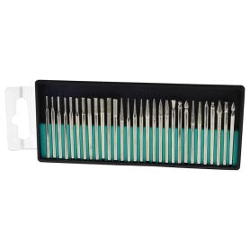 30 Piece Diamond Grinding Abrasive Tool Set Premium Quality for Precision Crafts and Repairs