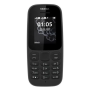 Téléphone Portable Nokia 105 4e édition 1.77" - Noir (Neuf)