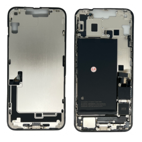 iPhone 14 White eSIM US Chassis Charger Connector + Battery No Rear Glass Grade A Original