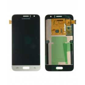 Écran Samsung Galaxy J1 2016 Blanc (Service Pack) GH97-18224A - Pièce Détachée de Qualité