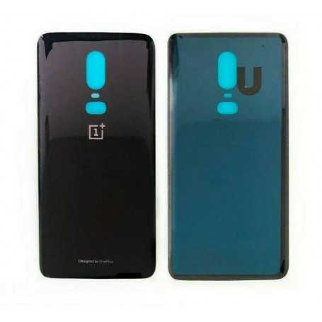 Vitre arrière OnePlus 6 Noir mat + Adhesif (Without Logo)