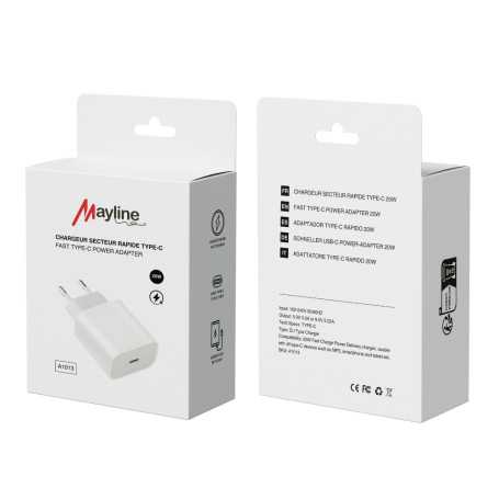 Adaptateur Secteur USB-C 20W (Mayline)