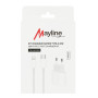 Kit Chargeur Rapide Câble USB-C vers Lightning 20W (Mayline)
