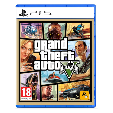 Buy Grand Theft Auto 5 PS5 - EU Version | Epic Open-World Adventure Game