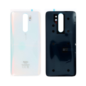 Vitre Arrière Xiaomi Redmi Note 8 Pro Original Blanc Perle - Grade A - Sans Contour Lentille