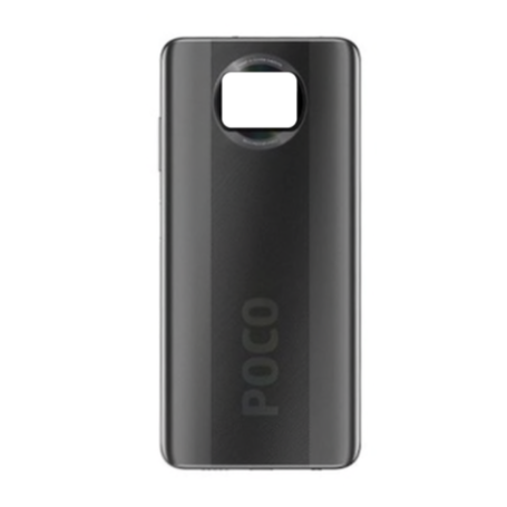 Buy Xiaomi Poco X3 NFC Rear Window Without Lens Frame Black Grade A Original Disassembled Online