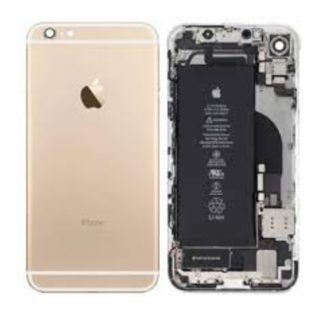 iPhone 6 Gold Complete Chassis with Charging Connector and Battery - Original Grade B Replacement