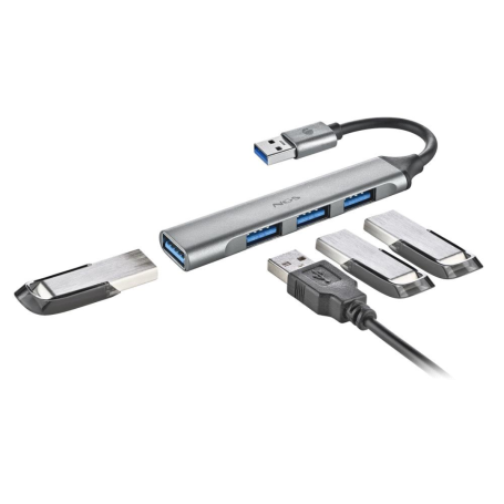 HUB 4 PORTS 1x USB 3.2 Gen1 / 3x USB 2.0 - NGS IHUB4MICRO