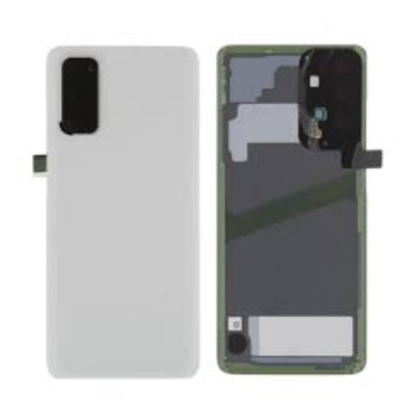 Rear Glass for Samsung Galaxy S20 Plus 4G/5G White Original Disassembled Grade A - No Frame Lens