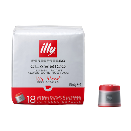 illy Classico (Classic Roast) - 18 Iperespresso capsules